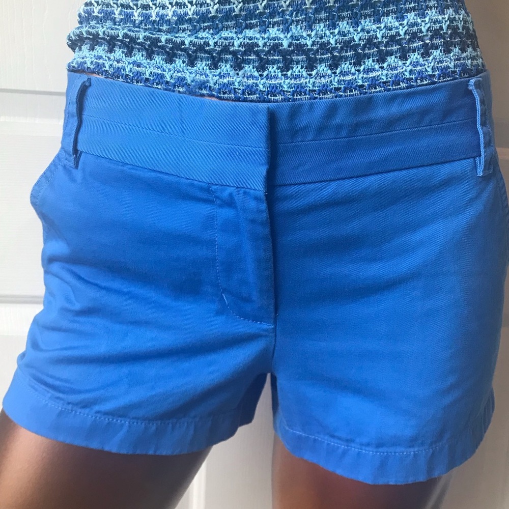 J Crew Royal Blue Chino Shorts